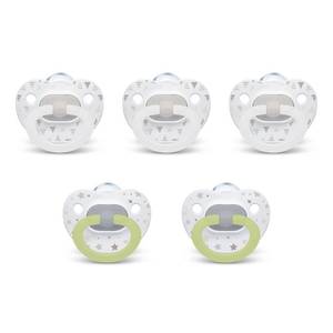 lot 20321 image: NUK Orthodontic Pacifiers, 6-18 Months, 3 Pack, Timeless Collection, Amazon Exclusive
