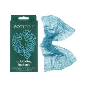 lot 20354 image: EcoTools Exfoliating Bath Net, Inspired By African Bath Net Sponge, Exfoliates & Cleanses Whole Body, Flexible & Reusable, Eco-Friendly Body Scrubber, Vegan & Cruelty-Free, 1 Count