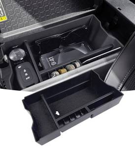 lot 20356 image: Katorn Center Console Organizer Tray Storage Box for Toyota RAV4 2026, Interior Accessories Armrest Insert Tray Storage Box for 2026 RAV 4, Black