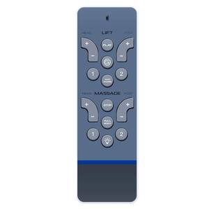 lot 20397 image: WKOLF RC-WM-103 Replacement Remote for Reverie Adjustable Bed 5i, 5D, 7S, R400, or 4M and 4M Low Pro ERC108 or RC-WM-103, 107, and 108, Works for Serta Motion Select Adjustable Beds - New Gray Version