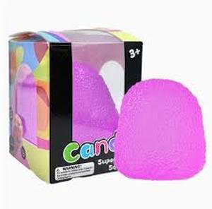 lot 12342 image: Candy Super Soft Squish Toy Purple