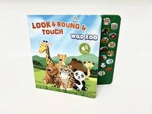 lot 14394 image: Wild Zoo Animal Sound and Touch Interactive Learning Book