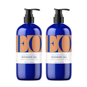 lot 1021 image: EO Shower Gel, 16 Ounce (Pack of 2), Orange Blossom and Vanilla, body wash made with Essential Oils for Men and Women