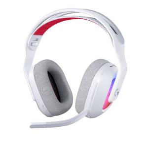 lot 1053 image: Logitech G Astro A20 X Lightspeed Wireless Gaming Headset for PS5, Xbox, Nintendo SwitchSwitch 2, PC with 2-System PLAYSYNC Audio, Bluetooth, LIGHTSYNC RGB, and 48 kHz Boom Mic - White