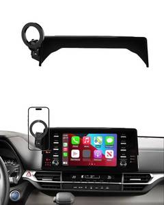 lot 1059 image: PZK Car Phone Holder for Toyota Sienna 2021 2022 2023 2024 Accessories 12.3-Inch Screen Fixed Clip Compatible with MagSafe Car Phone Mount with Sunglasses Storage Box 360° Rotation Not Affect Vent