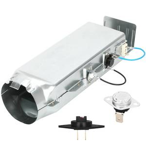 lot 1070 image: DC97-14486A Dryer Heating Element Upgrade OEM DC96-00887A,Fit for Samsung Dryer dv45h7000ewa2 dve50r5400va3 dve50r5200wa3,Replace DC97-14486D AP4342351 (with DC32-00007A DC47-00016A)