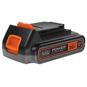 lot 1085 image: BLACKDECKER 20V MAX 2.0 Ah Lithium Ion Battery, Rechargeable Cordless Tool Battery Packs, Compatible with the 20V MAX BLACK  DECKER Battery Platform (LBXR2020APB)