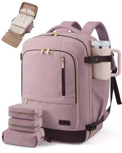 lot 1987 image: LOVEVOOK 40L Travel Backpack for Women Men with Garment Bag, Airline Approved Carry on Luggage Travel Essentials with 3 Packing Cubes, TSA Overnight Bags Weekender Essentials Backpacks fits 17 Laptop