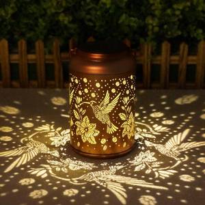 lot 2358 image: Birthday Day Gifts for Women, Garden Decor Hummingbird Solar Lanterns Outdoor Waterproof, Mothers Day Gifts for Mom Grandma, Hanging Solar Lights Outside Gardening Gifts
