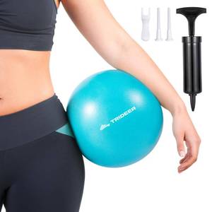 lot 2366 image: Trideer Pilates Ball 9 Inch with Pump, Exercise Balls Physical Therapy, Physical Therapy Equipment, Small Exercise Ball Between Knees, Small Pilates Ball for Yoga, Core, Office&Home Gym