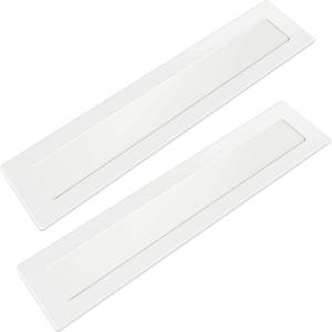 lot 4292 image: Deekin Baseball Pitching Rubber Thin Rubber Throw Down Pitchers Mound Portable Pitching Mound Bases Plate Mat for Baseball Softball Pitcher Practice Drills Training Skill Camps(White,2 Pcs)