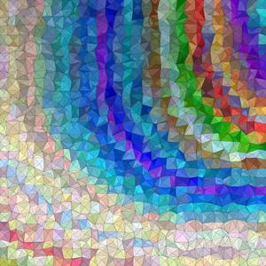 lot 4310 image: Bgraamiens Puzzle-Rainbow triangle-1000 Pieces Square Puzzle Color Challenge Jigsaw Puzzles for Adults