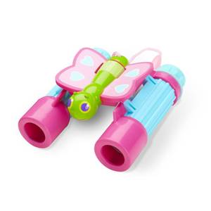 lot 4313 image: Melissa & Doug Sunny Patch Cutie Pie Butterfly Binoculars - Pretend Play Toy