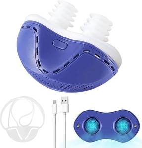 lot 4329 image: Anti Snoring Device - Mini Sleep Devices - Variable Anti Snoring Aid - Upgraded StopSnoring Solution - Blue