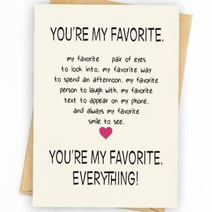 lot 4331 image: WowBefun Anniversary Card for Husband, Birthday Card Him, Funny Greeting Card for Men & Boyfriend, Premium 400gsm Cardstock