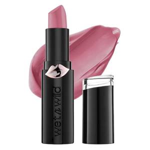 lot 4334 image: wet n wild Mega Last Matte Lip Color, Semi Matte Hyaluronic Acid Infused, Long Lasting Full Coverage for a Nourishing Pout, Cruelty-Free & Vegan - Mauve Outta Here