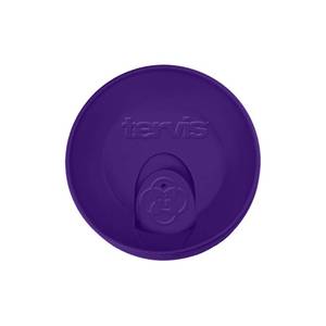 lot 4350 image: Tervis Travel Lid Made in USA Double Walled Insulated Tumbler Travel Cup Keeps Drinks Cold & Hot, Fits 16oz Tumblers, Royal Purple