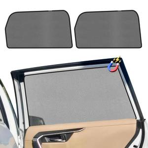 lot 4399 image: KUST Car Window Shades for 2015-2024 Ford Edge Accessories, Breathable Mesh Magnetic Window Covers, Rear Back Side Window Sun Shades UV Block Privacy Protection for Baby Camping Napping 2PCS