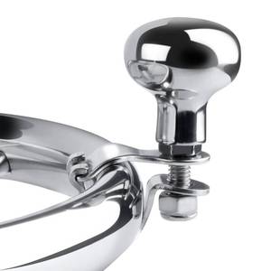 lot 4446 image: AISI 316 Stainless Steel Boat Steering Wheel Knob Marine Sport Maneuvering Konb Steering Spinner Knob Wheel Suicide Knob Swivel