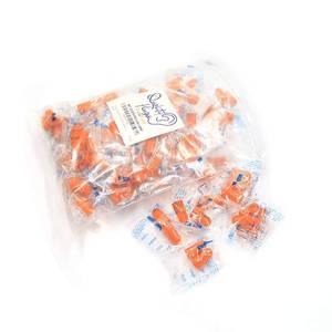lot 4462 image: Quality Foam Earplugs 50 Pair- 32dB Noise Cancelling Disposable Individually Wrapped Packaged Bulk High Decibel Ear Plugs for Sleeping Travel Concert Shooting Hunting Study Work Construction Safety