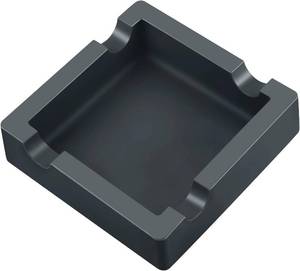 lot 6365 image: Cigar Ashtray,Silicone Outdoor Ashtray for Outside Patio Indoor,Large Cigar Rests Ash tray Outdoors,UnbreakableNon-slipBurn-resistant Ashtrays (clear glass)