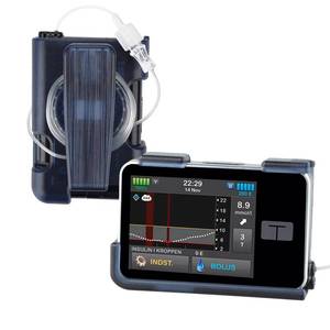 lot 6422 image: SavvyBloom Tandem Tslim X2 Pump Case with Clip Accessories, Insulin Pump Holder Accessories for tSlimtSlim X2tSlim G4 (Case Only) Blue