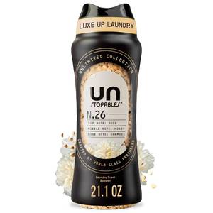 lot 6424 image: Downy Unstopables Unlimited Collection In Wash Laundry Scent Booster Beads, No. 26, Fine Fragrance, Long Lasting Fresh Scent Beads, 21.1 oz