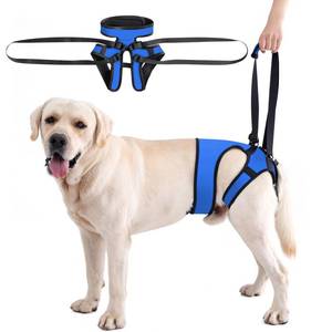 lot 6435 image: LIANZIMAU Dog Sling for Large Dogs Adjustable Hind Leg Support Lift Harness Senior Canine Mobility Aid Carrier for Back Legs Walking Rehabilitation