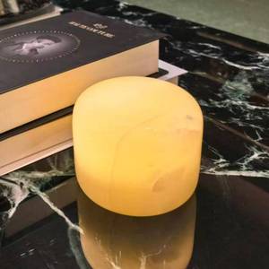 lot 6446 image: Marble Lamp Night Light Touch Bedside Table Lamp for Bedroom,Type-C Rechargeable Small Desk Bedside Small Lamps,Eye Caring Dimmable LED Ambient lamp (Eastern Jade Glow)