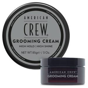 lot 6472 image: American Crew Mens Grooming Cream, Like Hair Gel with High Hold & High Shine, 3 oz