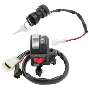 lot 6482 image: M MATI Start Stop Headlight Switch & Ignition Key Switch for Yamaha Raptor 660 350 Wolverine 350 Grizzly 350 Bruin 350 250 Big Bear 250 5LP-83973-01-00 5LP-83973-00-00 5LP-82510-01-00