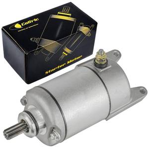 lot 6483 image: Caltric Starter Compatible With Kawasaki Kvf400 Prairie 400 2X4 4X4 1997-2002