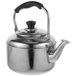 lot 6495 image: Uonlytech Stainless Steel Stovetop Water Kettle 3L Whistle Sound Water Boiler with Anti-Scald Handle for Gas and Open Flame Cooking