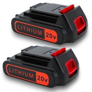 lot 11345 image: PwrHaven 4.0Ah 20V Max Lithium Ion Battery Compatible with LBXR20 LBX20 LBX4020 Series - Extended Runtime for Cordless Power Tools - 2-Pack (Non-Original)
