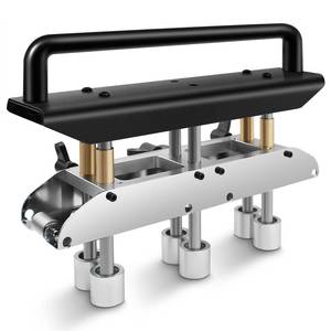 lot 11393 image: Roller Metal Bending Tool, Three-Station Roller Bender, Hand Tools Standing Seam Roofing Tools Adjustable for 0��90 Degree Angle 13��130mm Bending