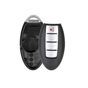 lot 12380 image: uxcell 4 Buttons Uncut Insert Key Fob Remote Control Case Shell Replacement KR55WK48903 for Nissan Altima 2007-2012 Maxima 2010-2012