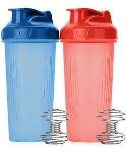 lot 12424 image: Mr. Pen- Protein Shaker Bottles, 2 Pack, 28 oz, Shaker Bottles with Leak-Proof Flip-Top Lid, Wire Whisk Ball for Smooth Mixing, Ideal for Protein Shakes, Smoothies, and Supplements
