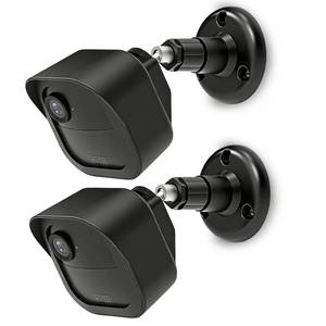lot 14132 image: 2 Pack  All-New Mount for Blink Outdoor 4 and Outdoor Camera 2K  Adjustable Design to Improve Viewing Angle  Weather Protective Housing Cover for Blink