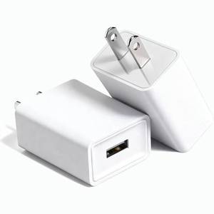 lot 14140 image: LIANSUM 5V 2A Outdoor USB Power Adapter Plug Compatible with WyzeCam, Blink Mini Pan,Nest Cam,Ring SpotlightStick Cam, Kasa Cam, Nest, Dropcam,Arlo cam,YI Dome Security Camera Wall Charger 2 Pack