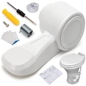lot 14179 image: Xastro Upgraded RV Toilet Flush Pedal Replacement for Dometic 300310320321 Foot Pedal Repair Complete Kit for Dometic RVCamper Toilets
