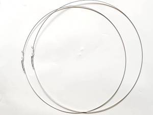 lot 20041 image: 2PCS Washer Door Boot Spring Clamp for LG Electronics 4861ER2001D Washing Machine Boot Steal Retaining Ring