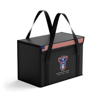 lot 20066 image: HulkGoo 12V 100Ah LiFePO4 Lithium Battery Fireproof Safe Bag Large Capacity Explosion-Proof Container LiPO Guard Protective Case Waterproof Storage Box(14  9.5  7.8inch)