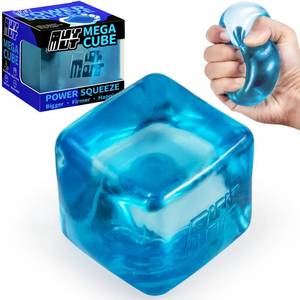 lot 20477 image: MUYMUT Premium MEGA Cube �� Extra Large Ultra-Firm Gel Squishy Fidget Toy  Stress Balls for Adults with Non-Sticky, Odor-Free Shell & Reinforced Dual Leak-Proof Seals for Heavy-Duty Use  1-Pack Green