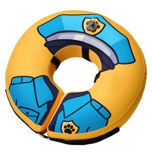 lot 20480 image: BENCMATE Inflatable Dog Cone Collar Alternative, Soft Dog Cone for Small Medium Large Dogs and Cats, Neck Recovery ECollar Donut Collar After Surgery (Medium, Police Officer)
