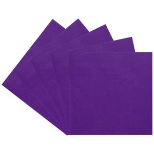 lot 20492 image: Sveikie 150 Pcs Purple Cocktail Napkins - Double-Ply 6.5x6.5 Inch Disposable Paper Napkins, Lunch and Dinner, Easter, Christmas, Weddings, Parties  Purple Bulk Holiday Decorative Napkins