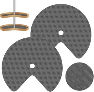 lot 1088 image: Grey Lazy Cupboard 4 Pack Storage Set