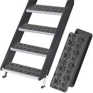 lot 12426 image: RUNROLE RV Step Covers 4 Pack 24x7.5in