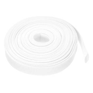 lot 12439 image: uxcell Expandable Sleeving, 1-inch 50ft Cable Sleeve, White