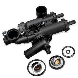lot 1116 image: FILTERUP 68003582AB Engine Coolant Thermostat Housing Assembly Compatible with Dodge, Chrysler, Jeep - Journey 09-20, Avenger 09-14, Compass Patriot 07-17, Caliber, Sebring, 200 4Cyl 2.4L 2.0L
