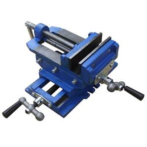 lot 1139 image: HFS(R) 3 Cross Slide Vise Drill Press Metal Milling 2 Way X-Y Heavy Duty Clamp Machine